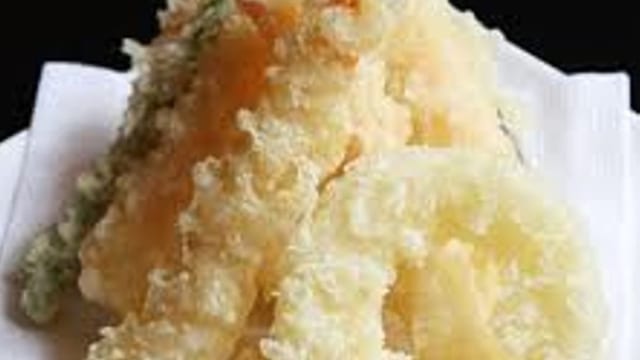 Vegetable Tempura.