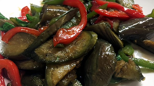 Spicy Egg Plant.